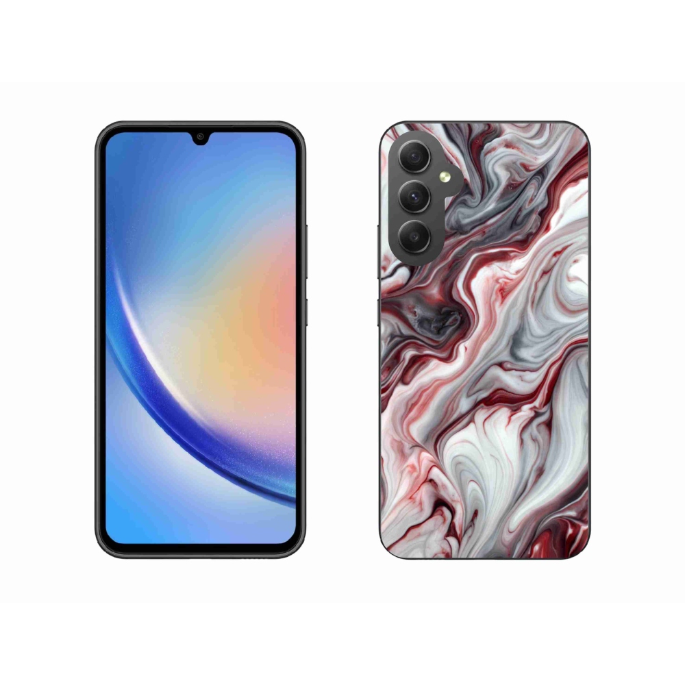 Gél borítás mmCase Samsung Galaxy A34 5G - absztrakt motívum 64