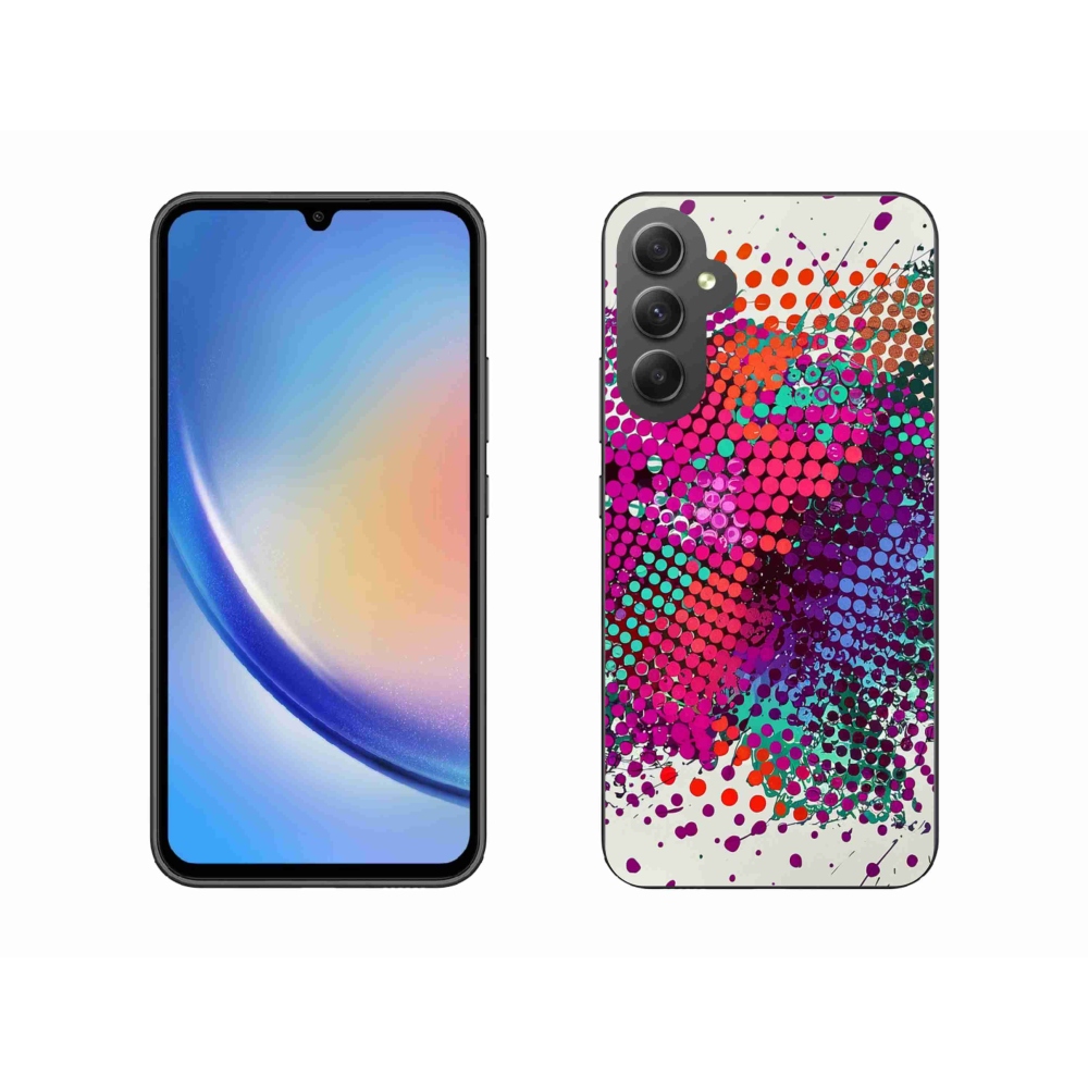 Zselés borítás mmCase Samsung Galaxy A34 5G - absztrakt motívum 65