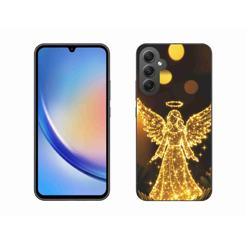 Zselés borítás mmCase Samsung Galaxy A34 5G - angyalka