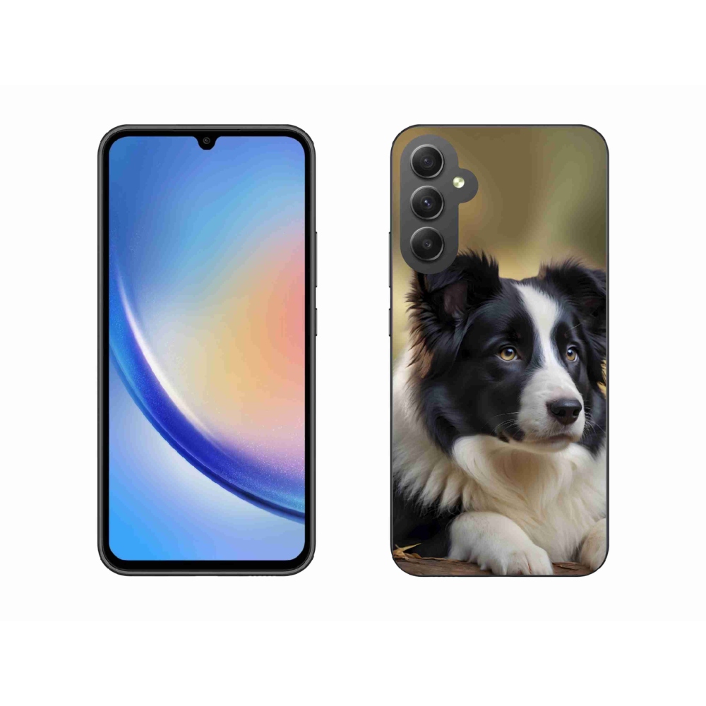 Gél borító mmCase Samsung Galaxy A34 5G - border colie 2