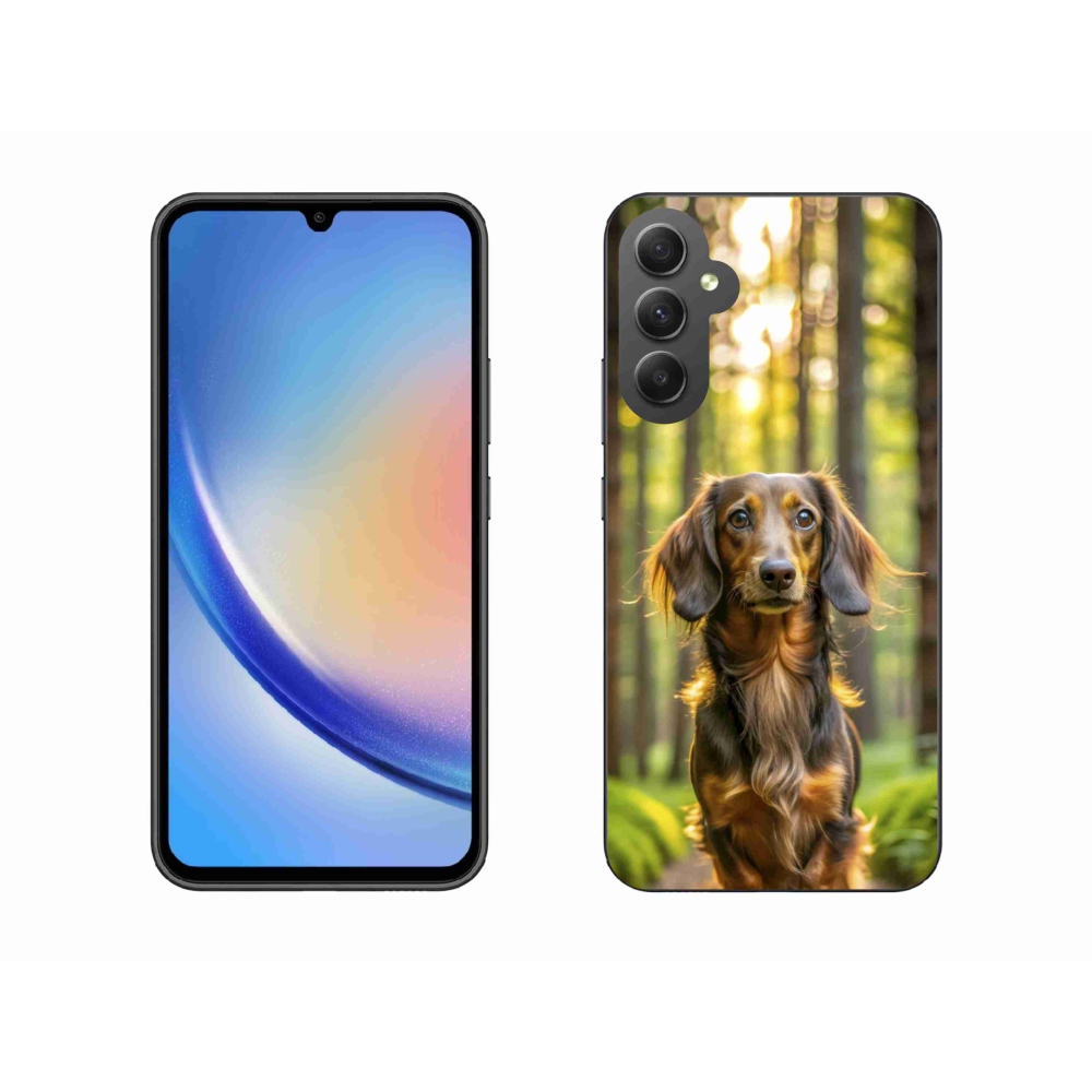 Zselés borítás mmCase Samsung Galaxy A34 5G - tacskó 4