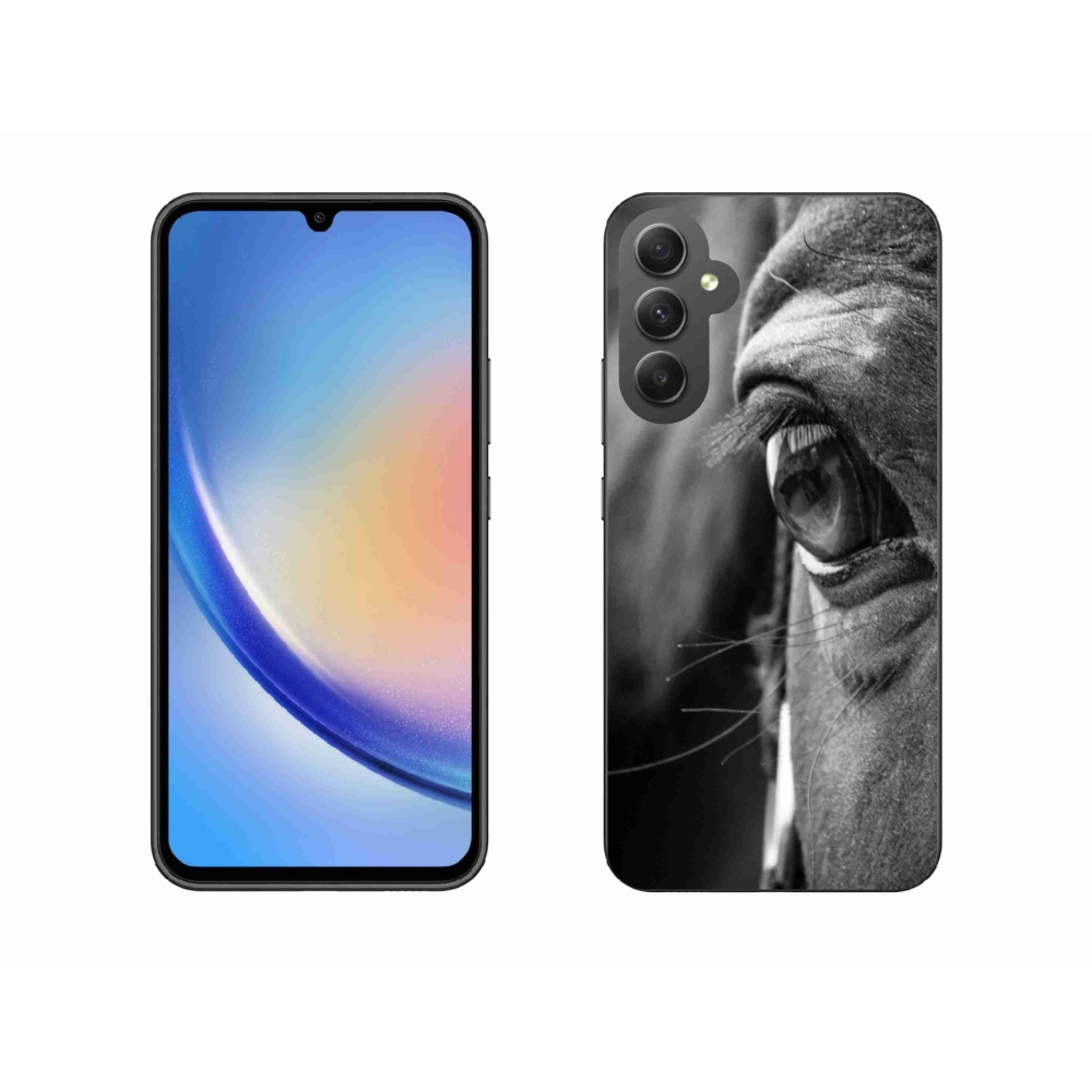 Gél borítás mmCase Samsung Galaxy A34 5G - ló nézet