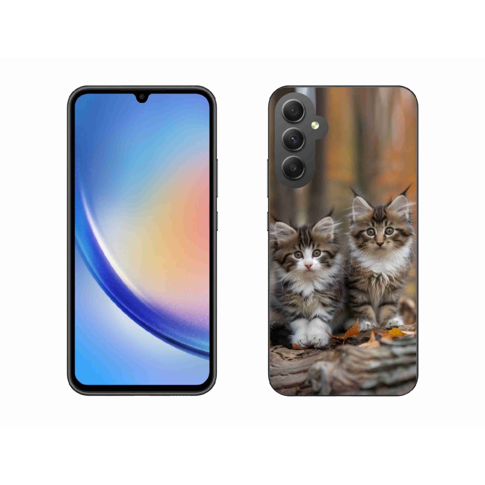 Gél védőburkolat mmCase Samsung Galaxy A34 5G - cat duo 3