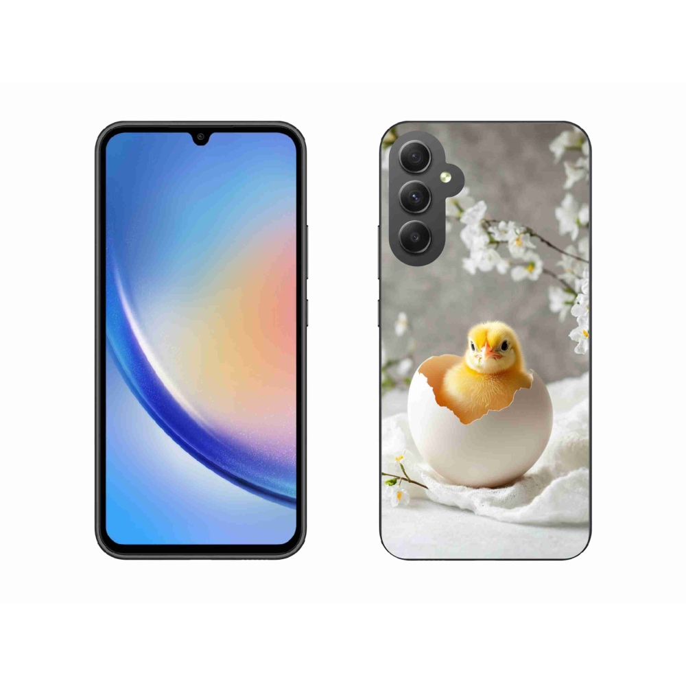 Gél borító mmCase Samsung Galaxy A34 5G - csirke