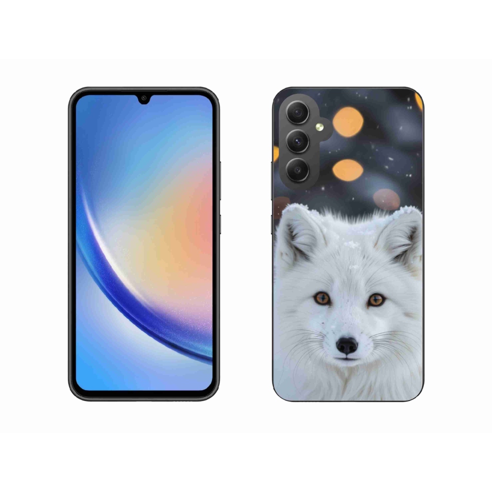 Zselés borítás mmCase Samsung Galaxy A34 5G - polár róka