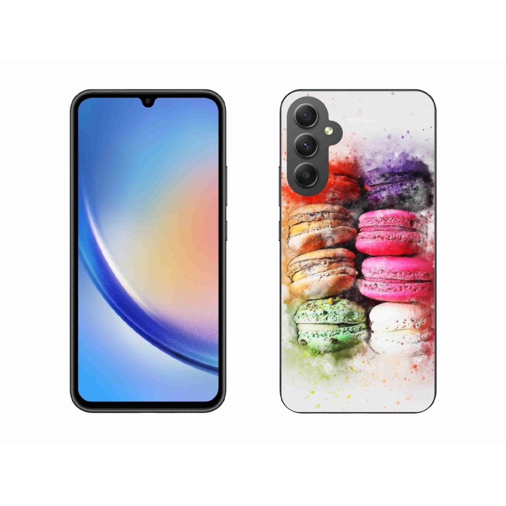 Zselés borítás mmCase Samsung Galaxy A34 5G - makarónitok