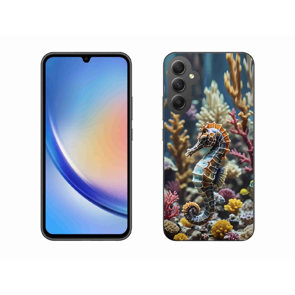 Zselés borítás mmCase Samsung Galaxy A34 5G - csikóhal 2