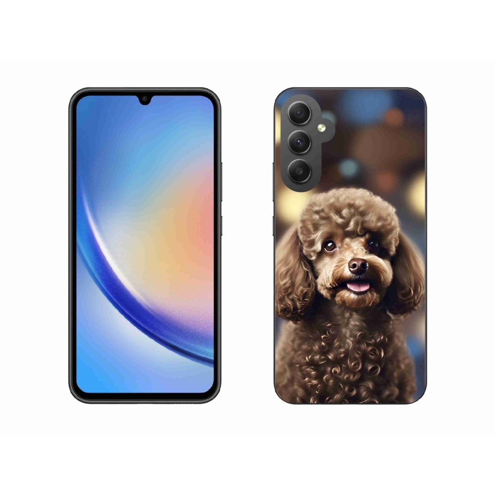 Gél borítás mmCase Samsung Galaxy A34 5G - aranyos uszkár