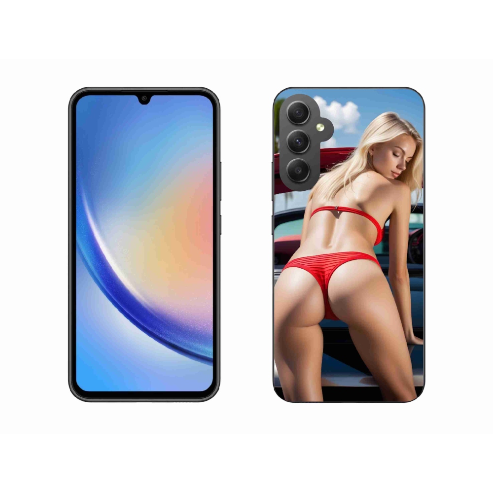 Gél borító mmCase Samsung Galaxy A34 5G - szexi nő 2