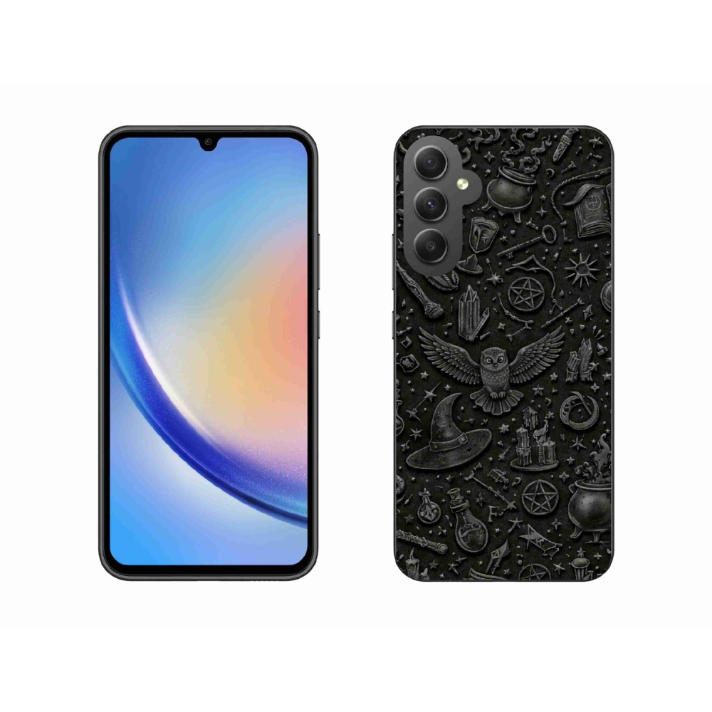 Gél borítás mmCase Samsung Galaxy A34 5G - sötét varázslatos világhoz