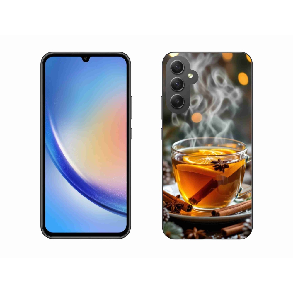 Gél borítás mmCase Samsung Galaxy A34 5G - Karácsonyi puncs