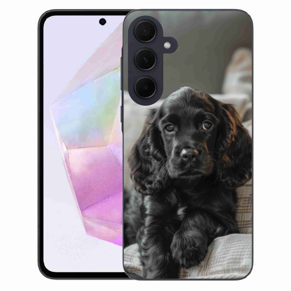 Gél borítás mmCase Samsung Galaxy A35 5G - angol cocker spánielhez