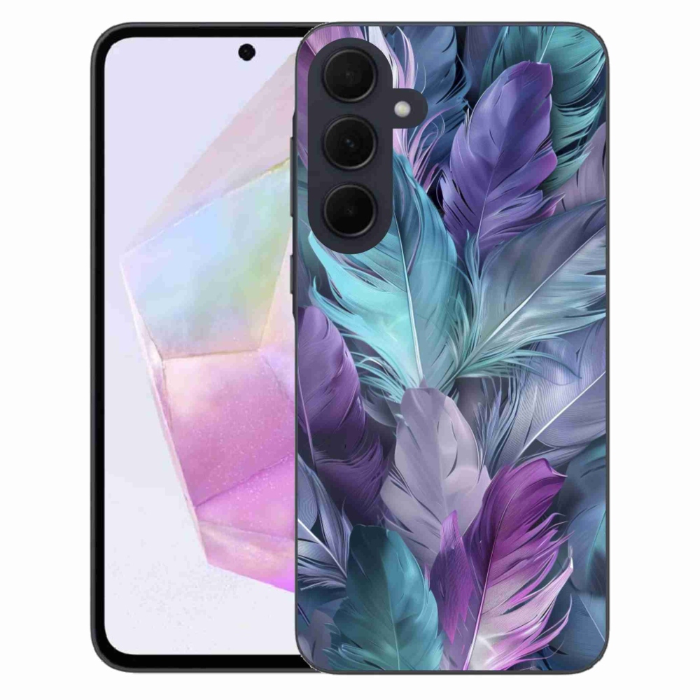Zselés borítás mmCase Samsung Galaxy A35 5G - színes toll 2