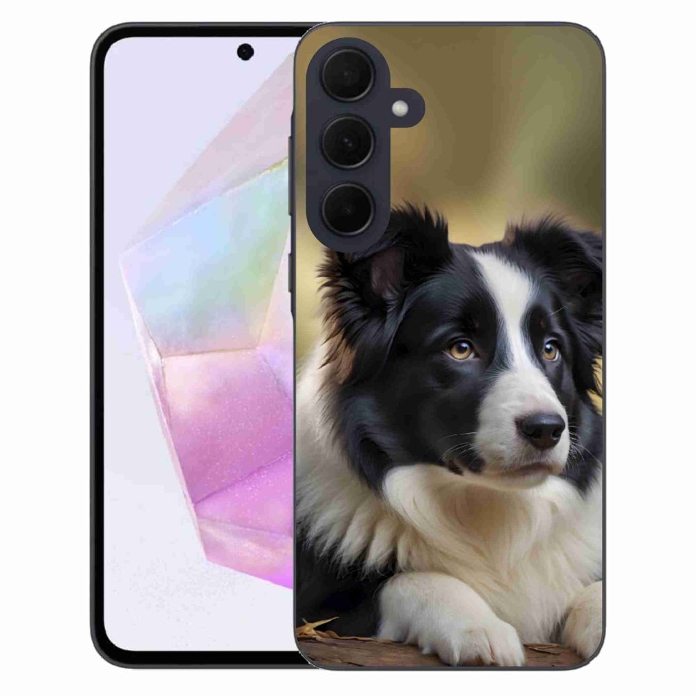 Gél borító mmCase Samsung Galaxy A35 5G - border colie 2