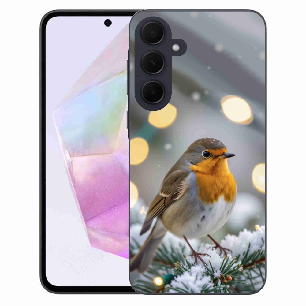 Gél borítás mmCase Samsung Galaxy A35 5G - téli pír