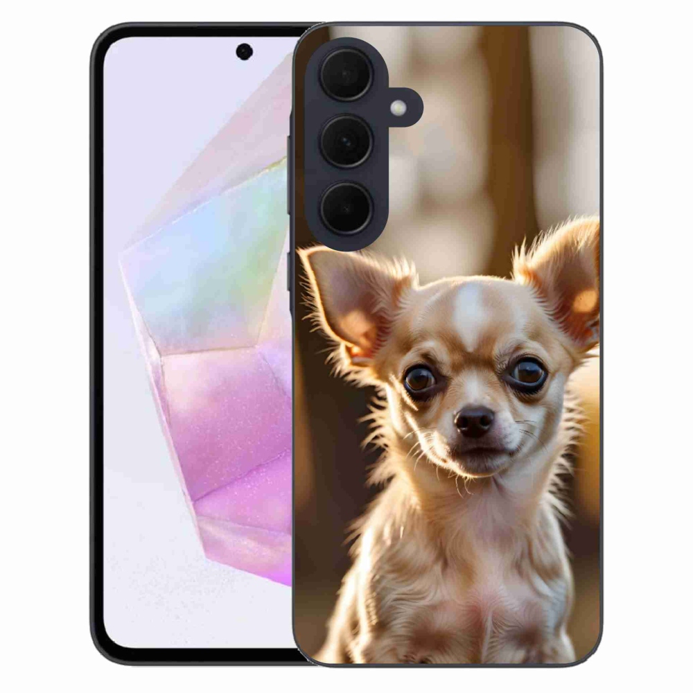 Gél borítás mmCase Samsung Galaxy A35 5G - chihuahua 6