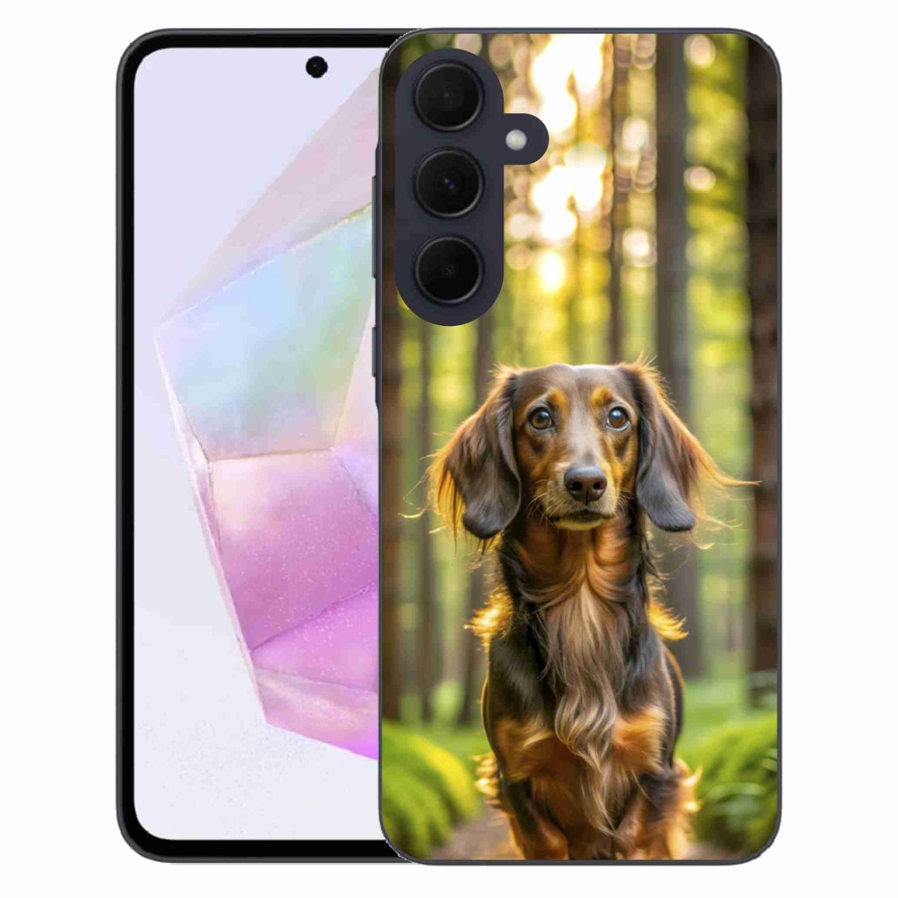 Zselés borítás mmCase Samsung Galaxy A35 5G - tacskó 4