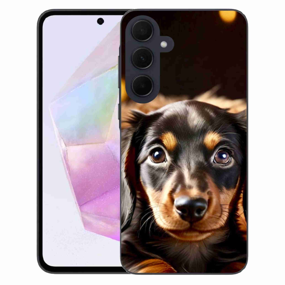 Zselés borítás mmCase Samsung Galaxy A35 5G - tacskóhoz