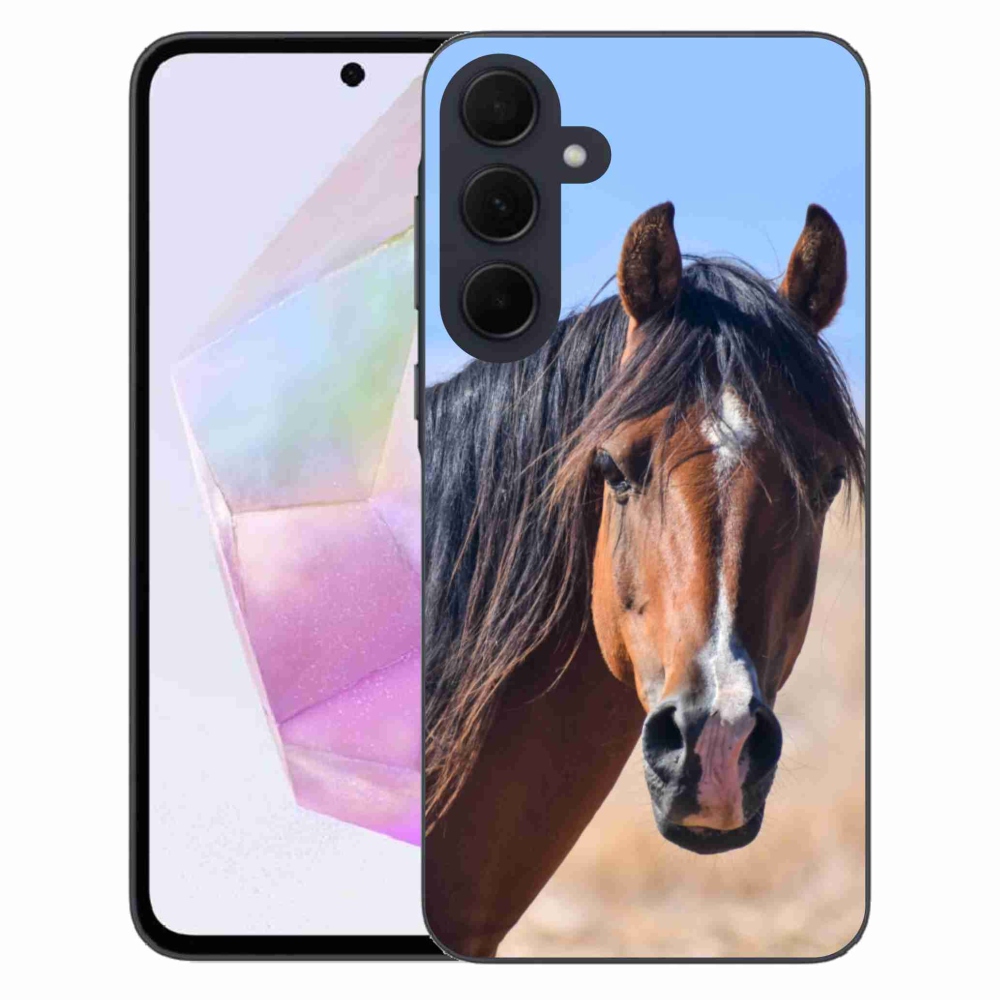 Zselés borítás mmCase Samsung Galaxy A35 5G - nyugodt ló