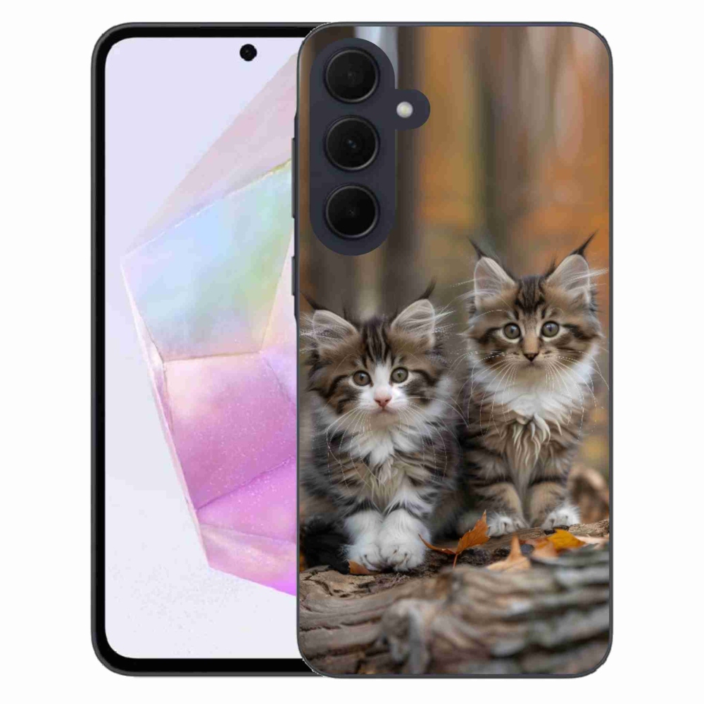 Gél védőburkolat mmCase Samsung Galaxy A35 5G - cat duo 3