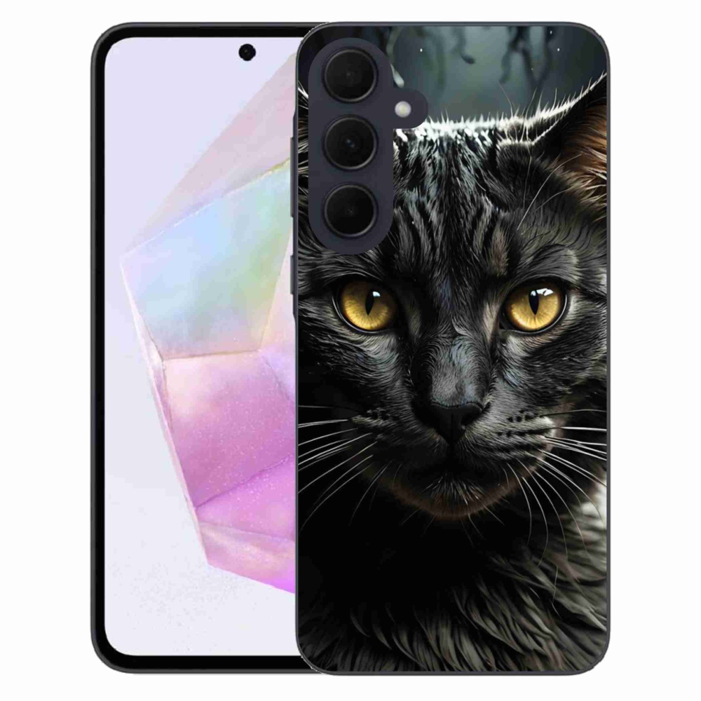 Zselés borítás mmCase Samsung Galaxy A35 5G - macskaszem 3