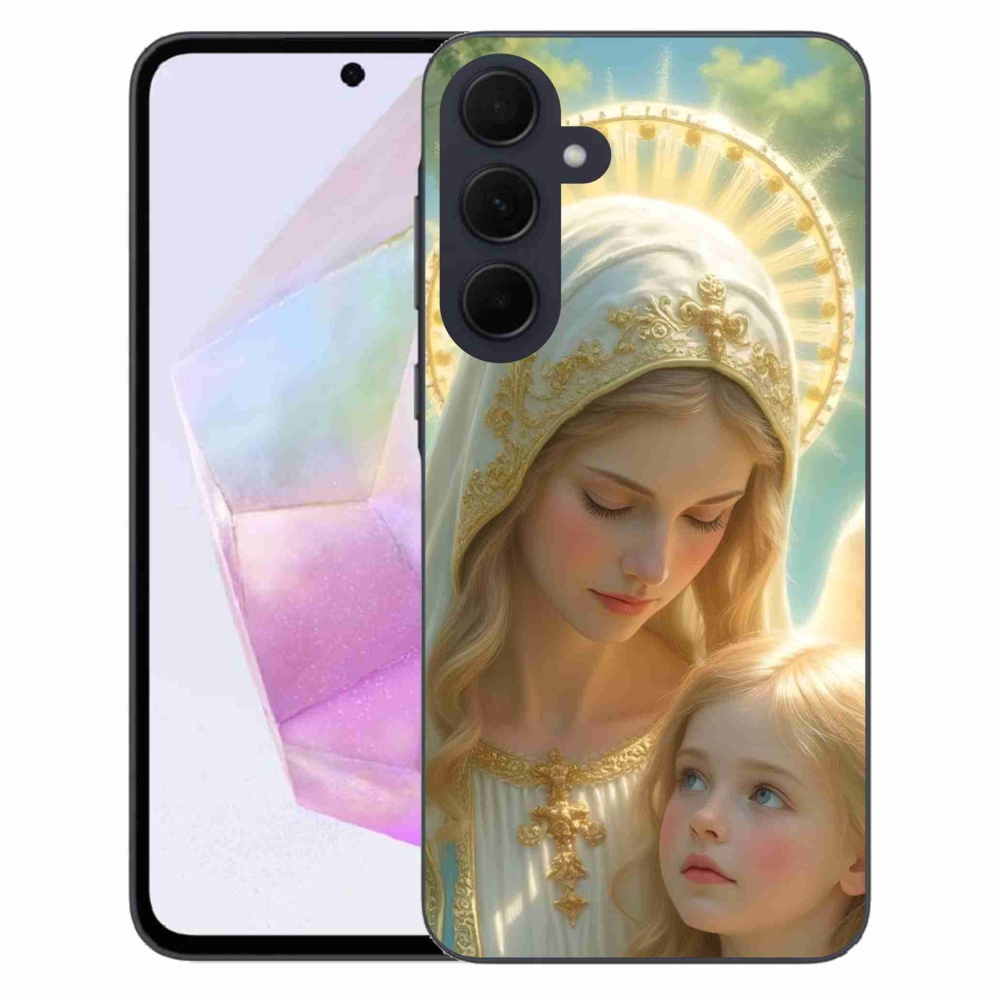 Gél borítás mmCase Samsung Galaxy A35 5G - vallási motívum 2