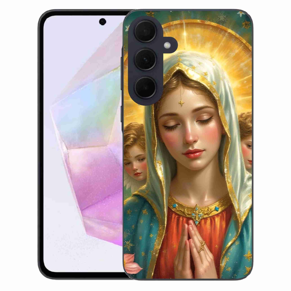 Gél borítás mmCase Samsung Galaxy A35 5G - vallási motívum 3