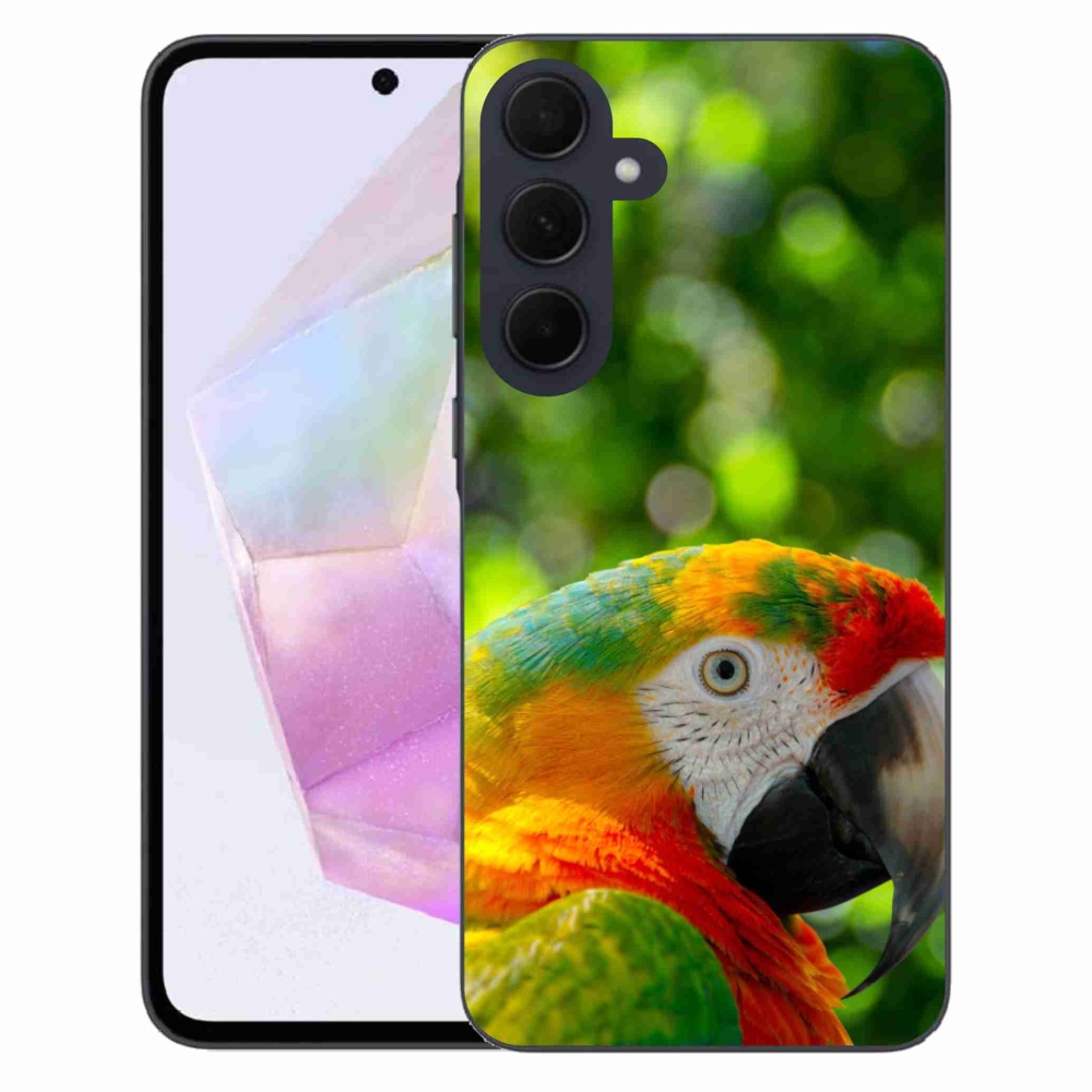 Zselés borítás mmCase Samsung Galaxy A35 5G - papagáj ara 3