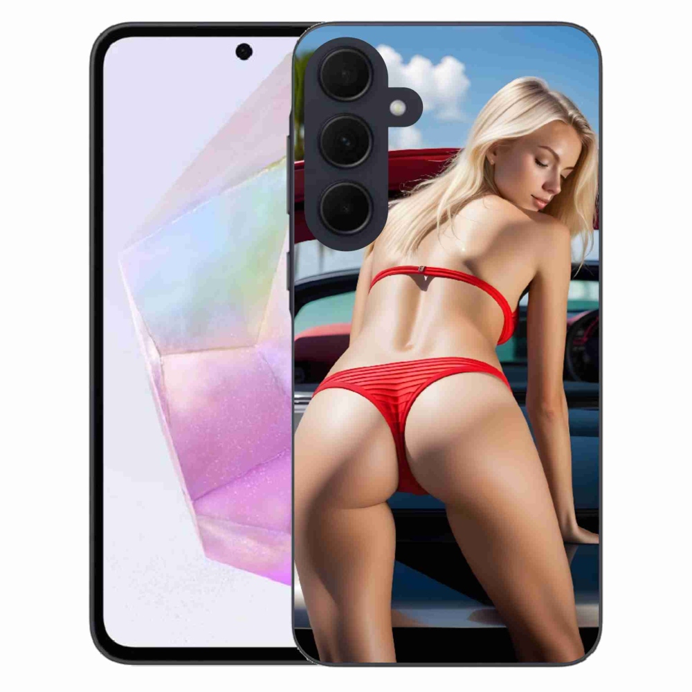 Gél borítás mmCase Samsung Galaxy A35 5G - szexi nő 2