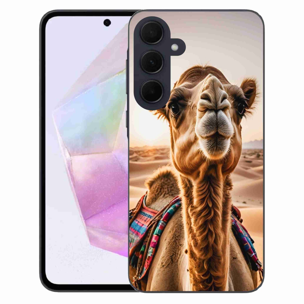 Zselés borítás mmCase Samsung Galaxy A35 5G - teve színű tok