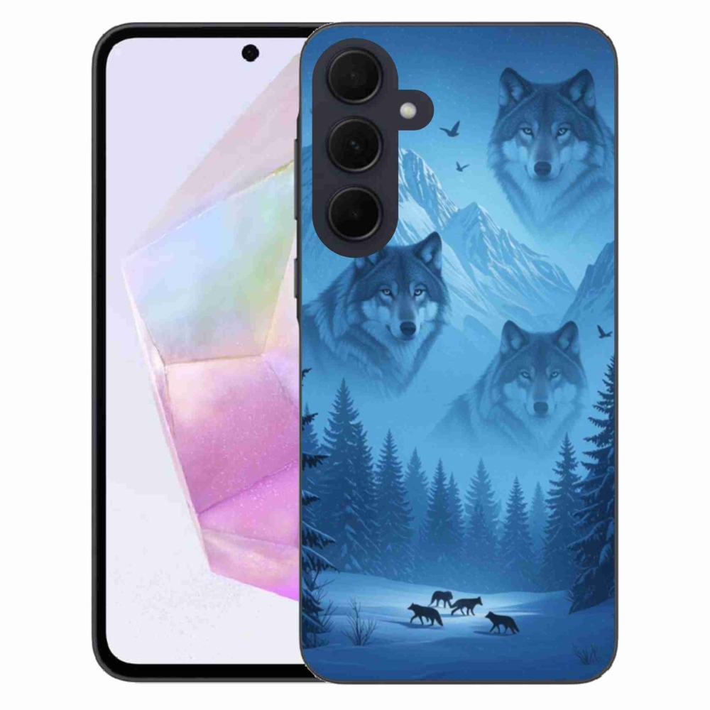 Gél védőhuzat mmCase Samsung Galaxy A35 5G - farkas csomag