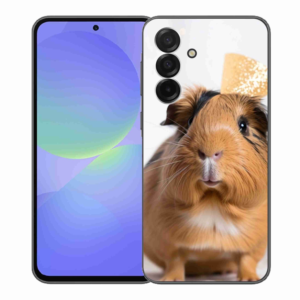 Zselés borítás mmCase Samsung Galaxy A36 5G - barna tengerimalachoz