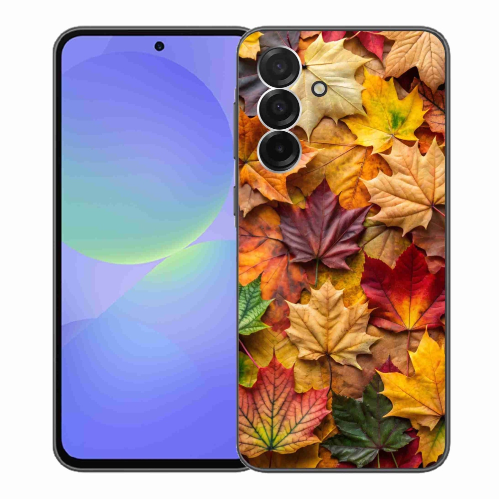 Gél borítás mmCase Samsung Galaxy A36 5G - juharlevelek 2