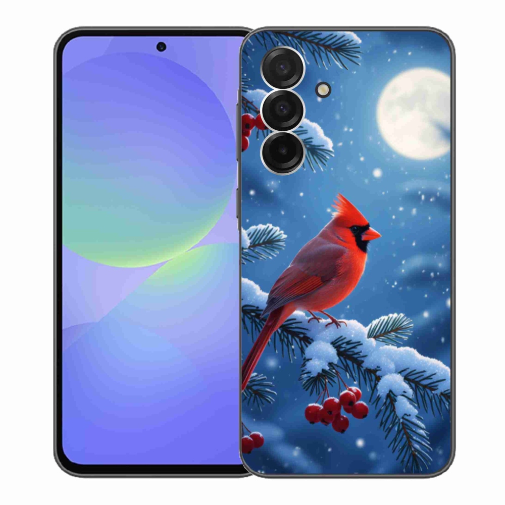 Gél védőhuzat mmCase Samsung Galaxy A36 5G - bíborvörös