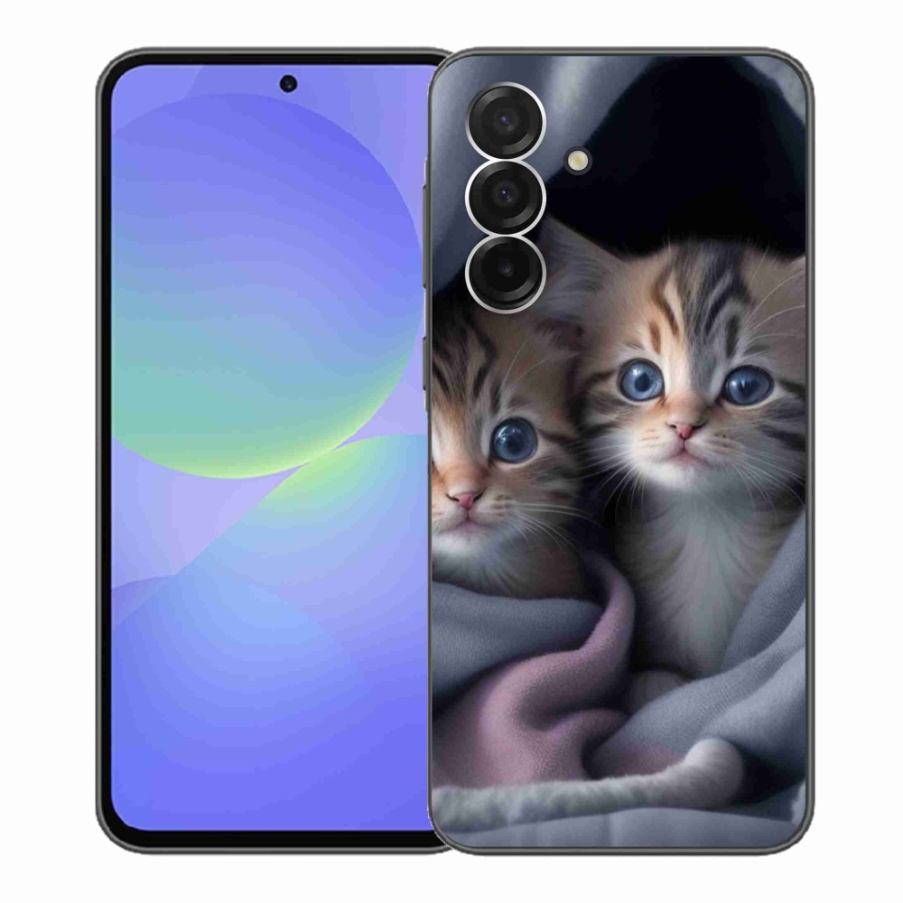 Gél védőburkolat mmCase Samsung Galaxy A36 5G - cat duo 2 -hoz