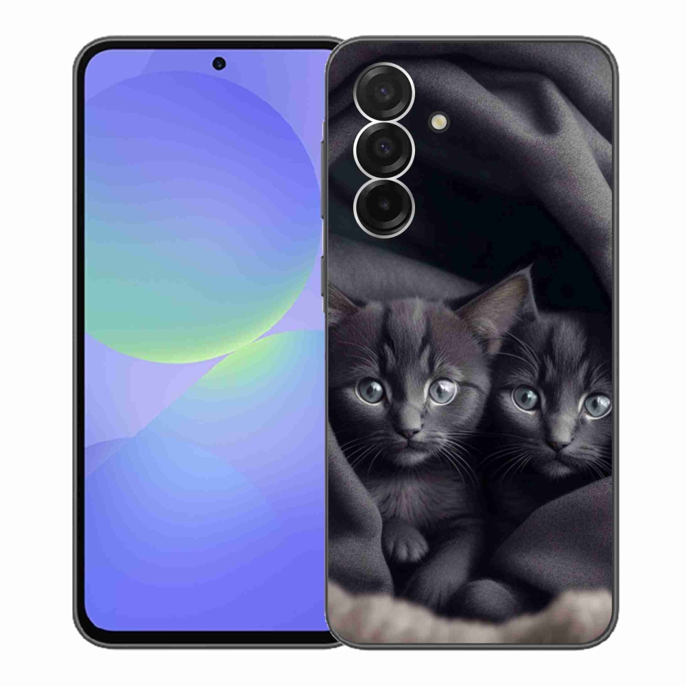 Zselés borítás mmCase Samsung Galaxy A36 5G - cat duo - Samsung Galaxy A36 5G számára