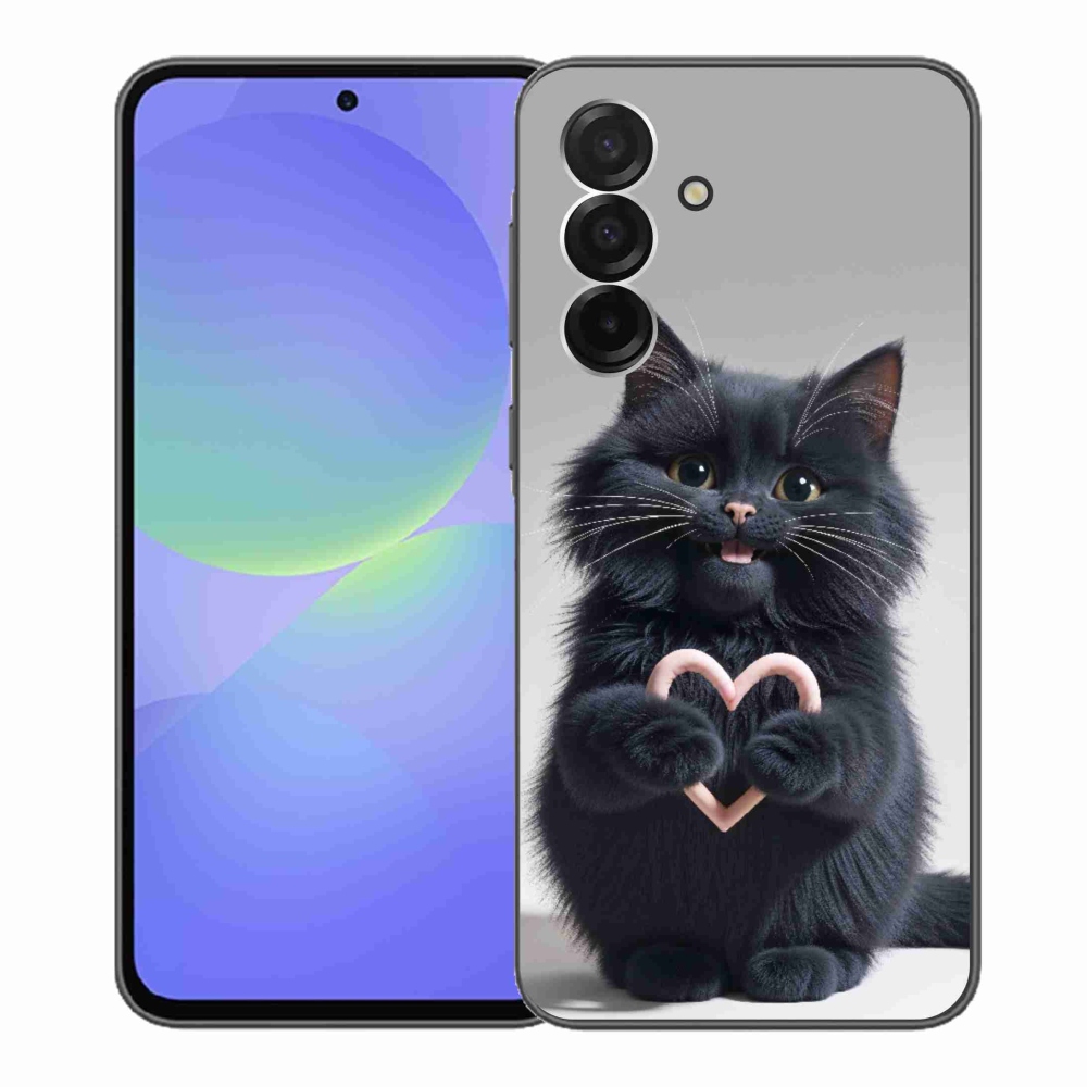 Gél borítás mmCase Samsung Galaxy A36 5G - macskaszerelem 3