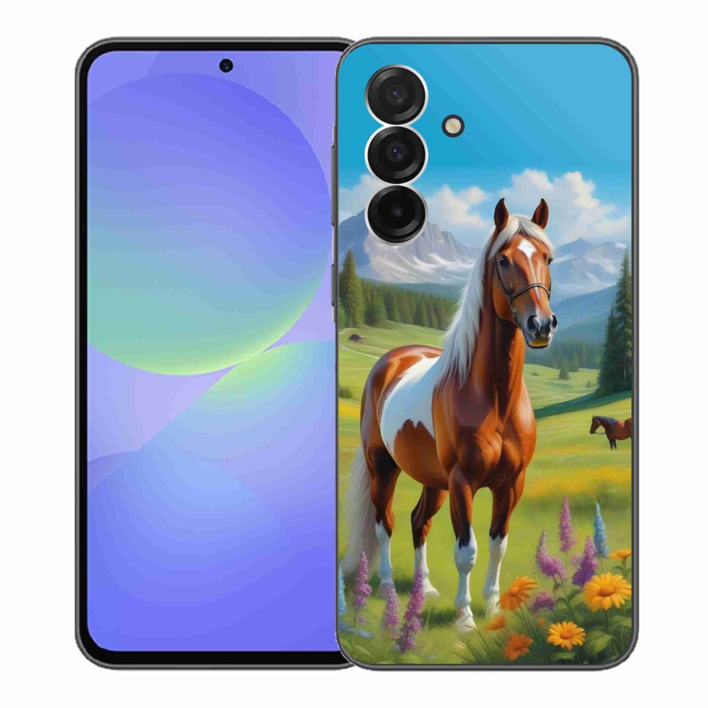 Zselés borítás mmCase Samsung Galaxy A36 5G - ló a réten