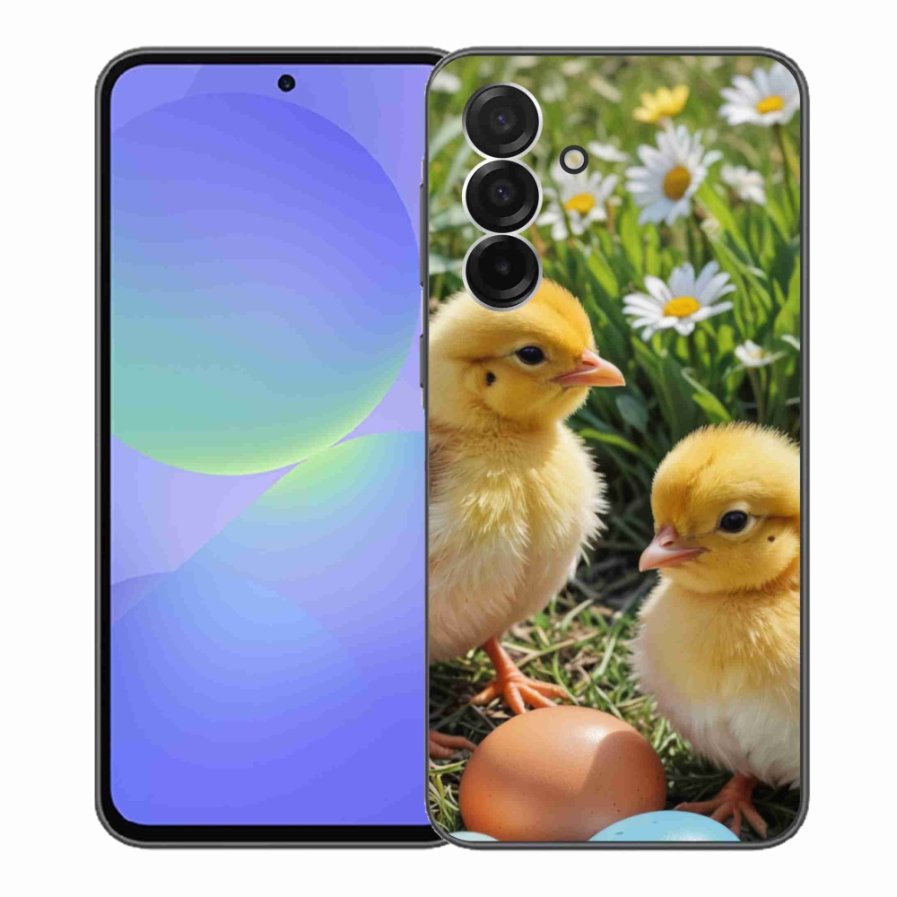 Zselés borítás mmCase Samsung Galaxy A36 5G - csirkékhez