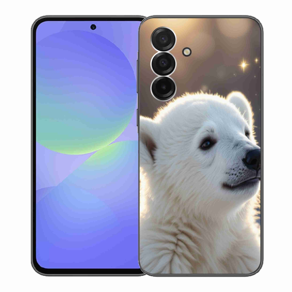 Zselés borítás mmCase Samsung Galaxy A36 5G - jegesmedve