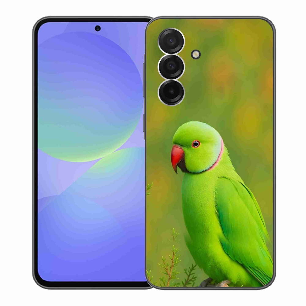 Zselés borítás mmCase Samsung Galaxy A36 5G - papagáj alexandr 2