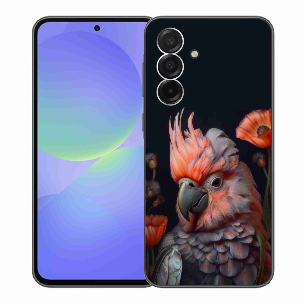 Gél borítás mmCase Samsung Galaxy A36 5G - papagáj kakadu színekben