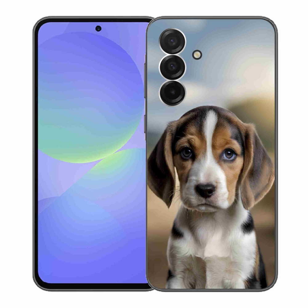 Gél borítás mmCase Samsung Galaxy A36 5G - aranyos beagle - Samsung Galaxy A36 5G számára