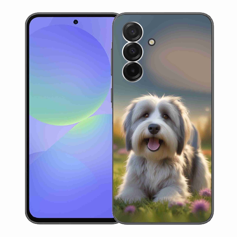 Gél borítás mmCase Samsung Galaxy A36 5G - aranyos Havanna kutya