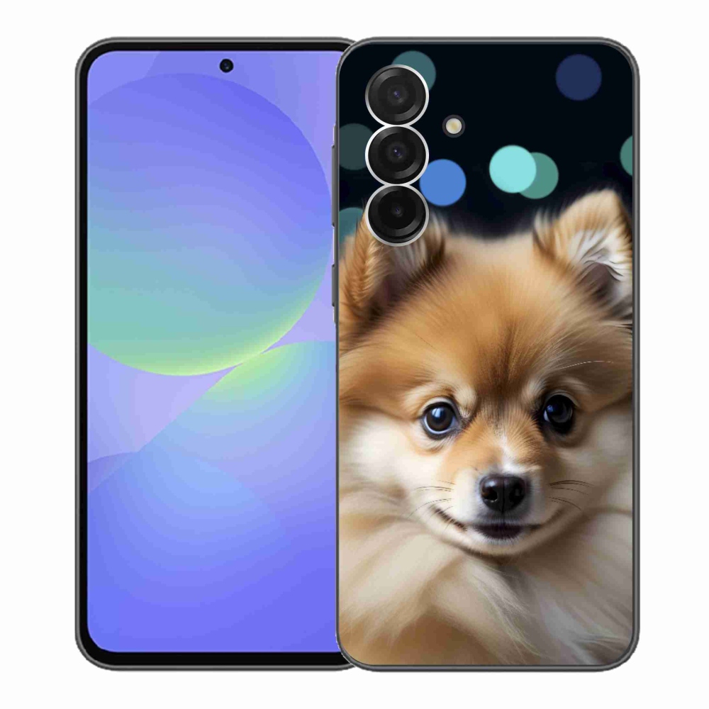 Gél borítás mmCase Samsung Galaxy A36 5G - aranyos pomerániai állathoz