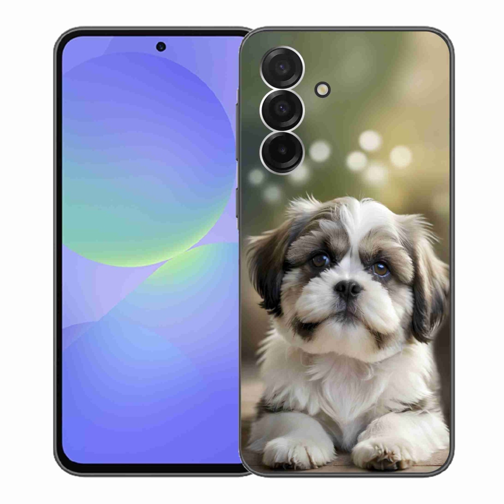 Gél borítás mmCase Samsung Galaxy A36 5G - aranyos shih-tzu