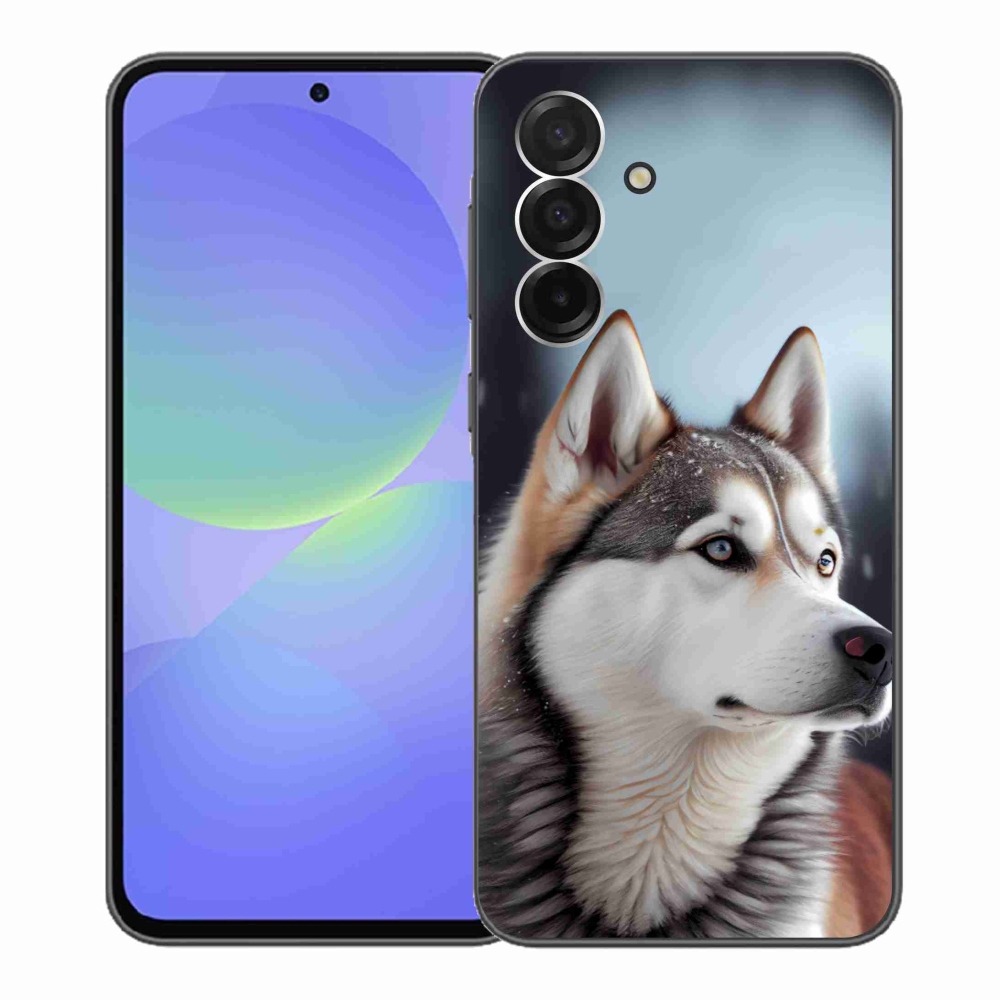 Gél borítás mmCase Samsung Galaxy A36 5G - Szibériai husky
