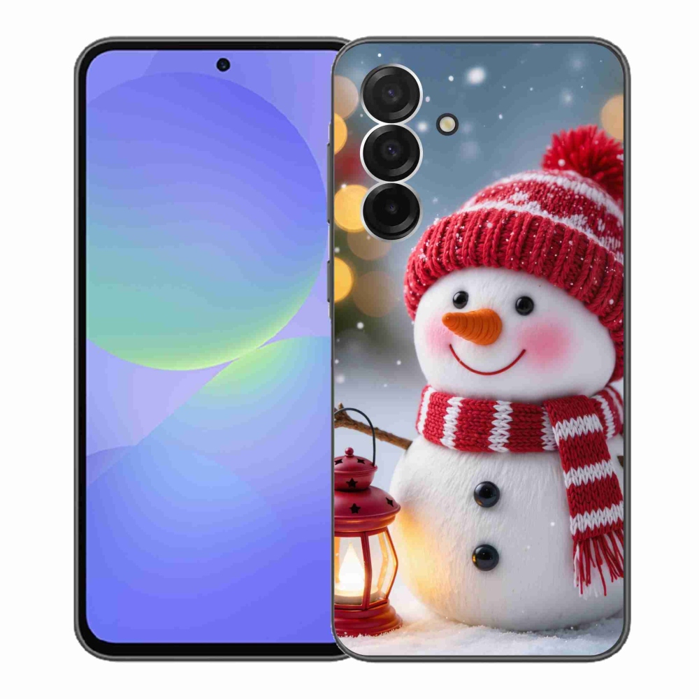 Gél borítás mmCase Samsung Galaxy A36 5G - hóember 2