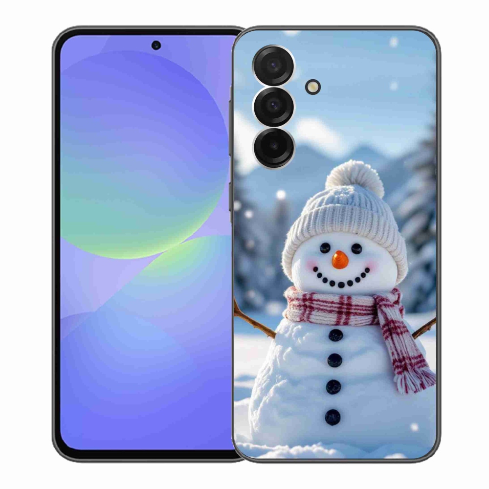 Gél védőhuzat mmCase Samsung Galaxy A36 5G - hóember 3