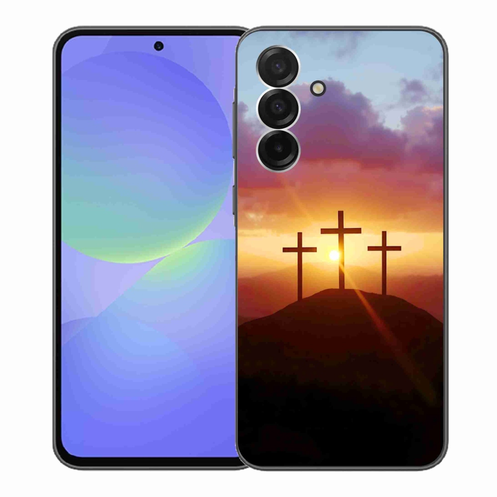 Zselés borítás mmCase Samsung Galaxy A36 5G - három kereszt